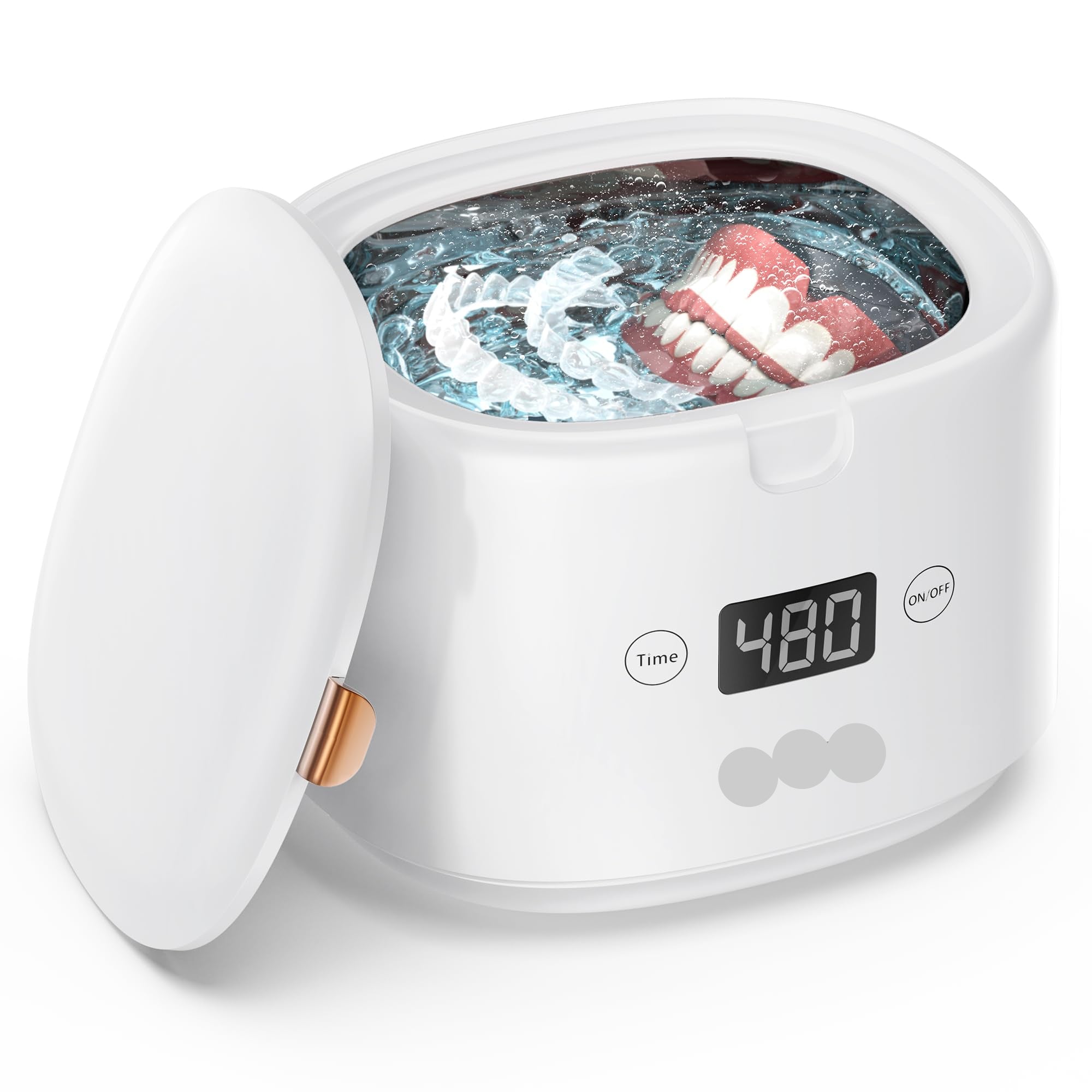 SORRAVA Ultrasonic Cleaner for Dentures, Retainers & Aligners
